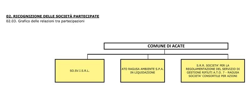 Grafico partecipate